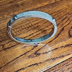 Michael Kors Silver-Tone Astor Stud Bracelet